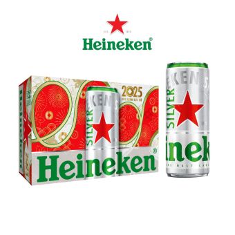 Heineken Silver thùng 24 lon x 330ml